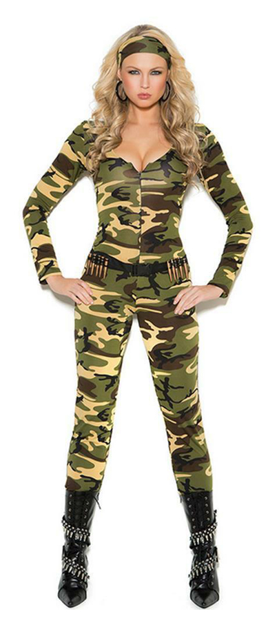 Women's camouflage uniform