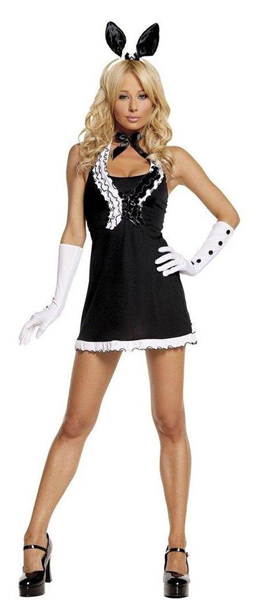 Black and white classy Halloween costume