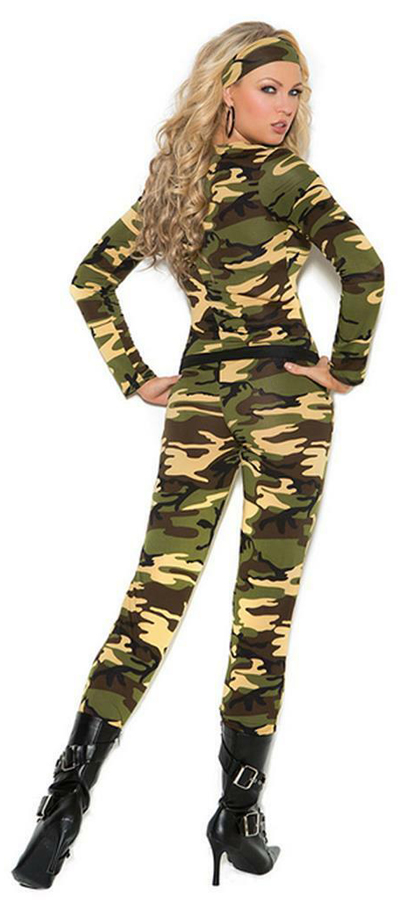 Camouflage military uniform